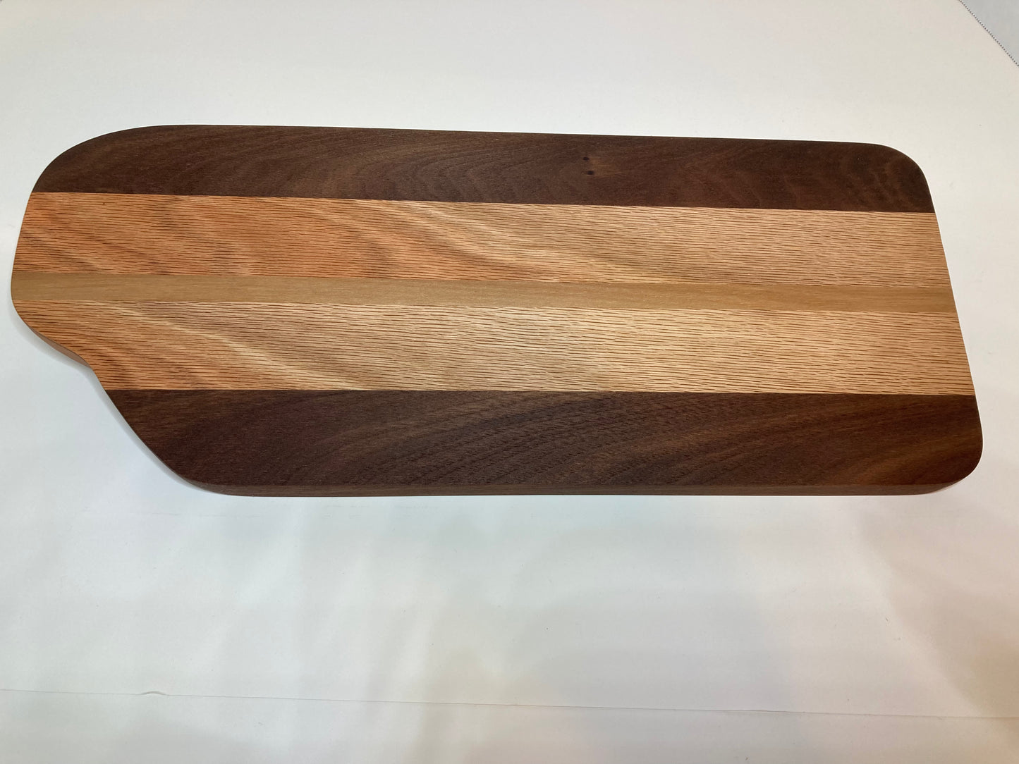 Cutting/Serving Board made from Walnut, Cherry, and Maple
