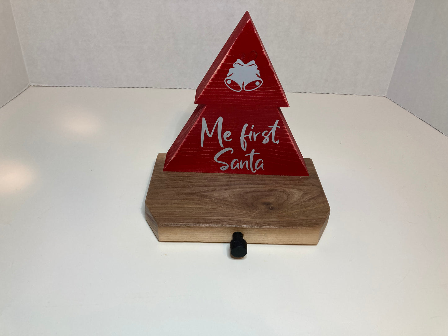 Christmas Stocking Holders - Me First, Santa