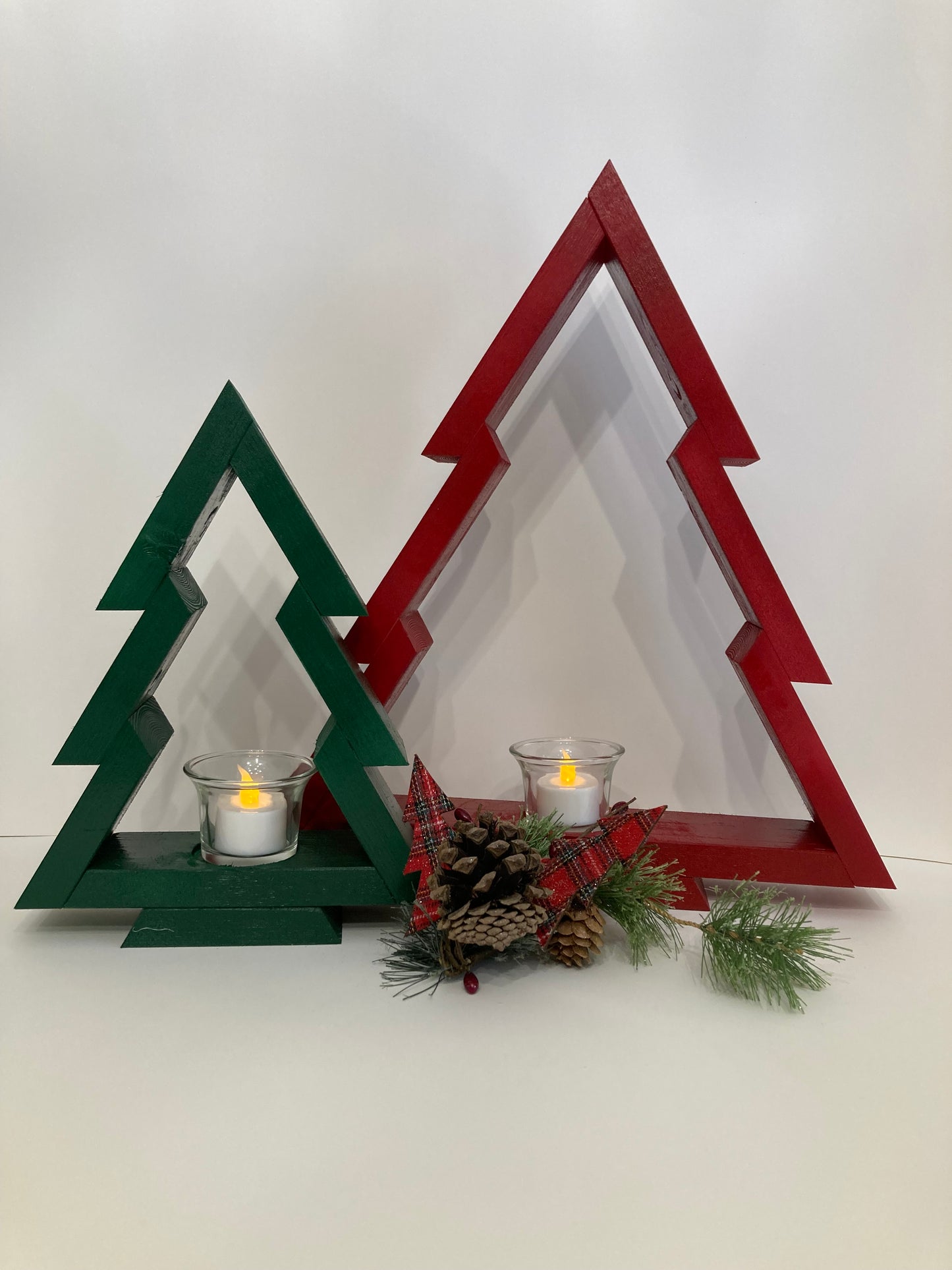 16 inch Wooden Christmas Tree