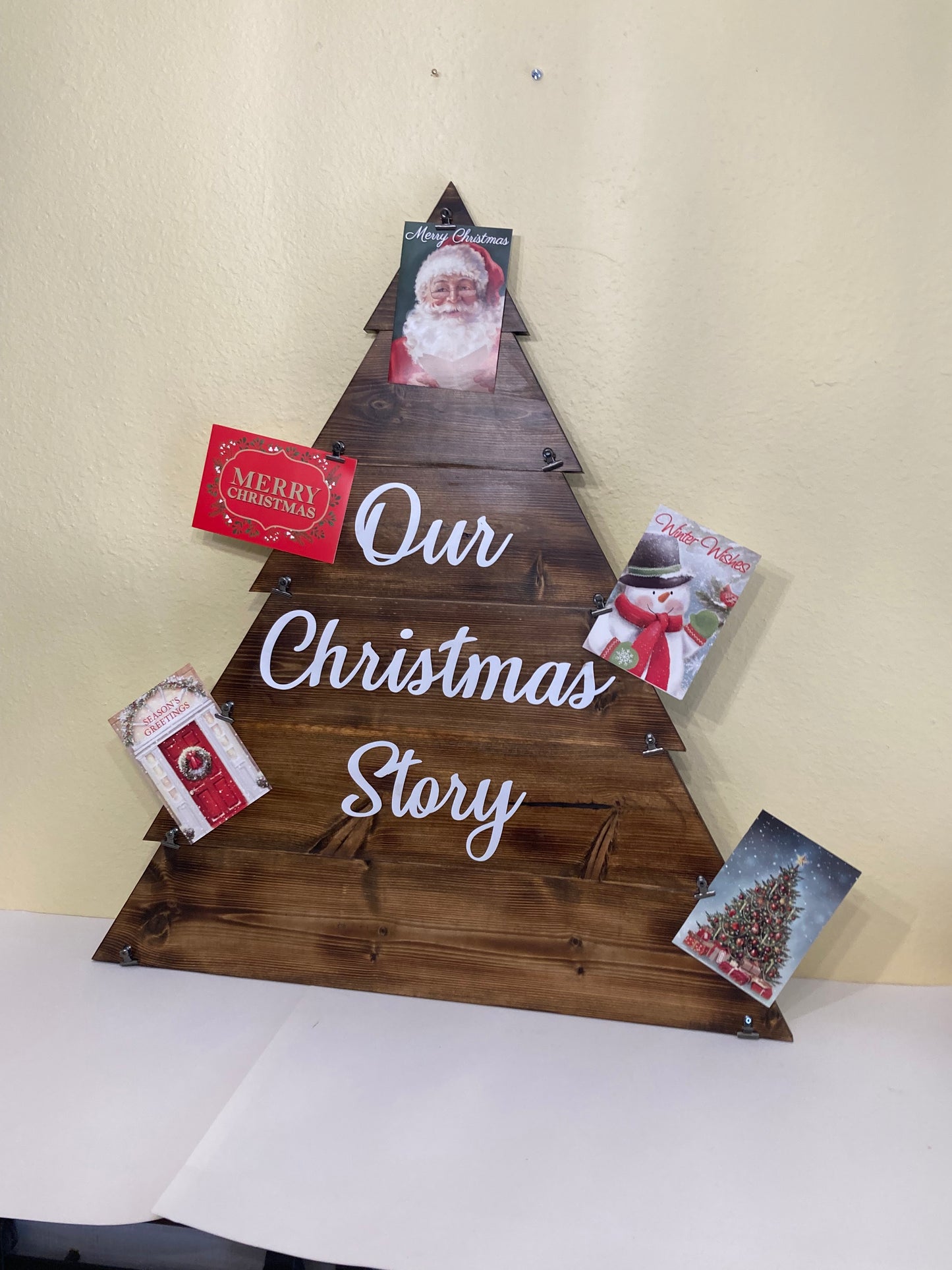 Christmas Tree - Christmas Card/Picture Holder
