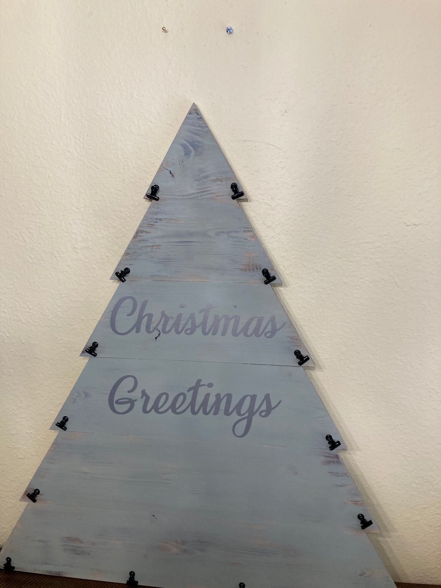 Christmas Tree - Christmas Card/Picture Holder