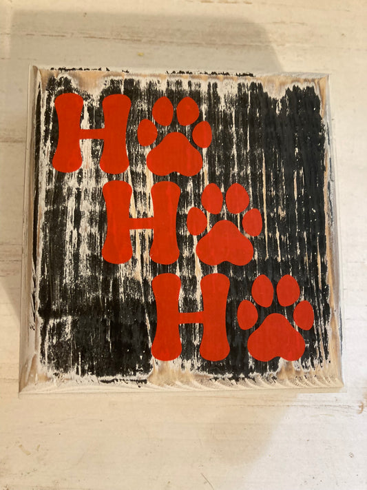 Custom Square Wood Sign