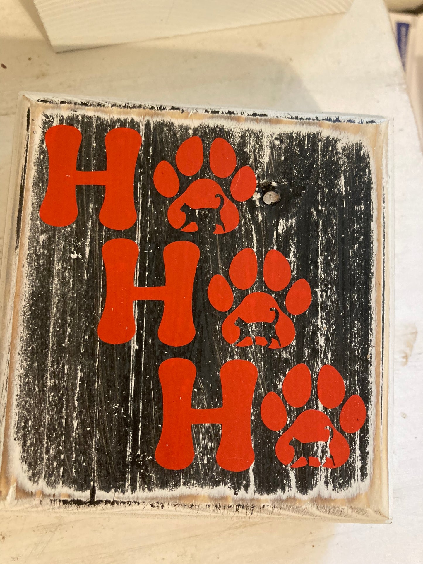 Custom Square Wood Sign