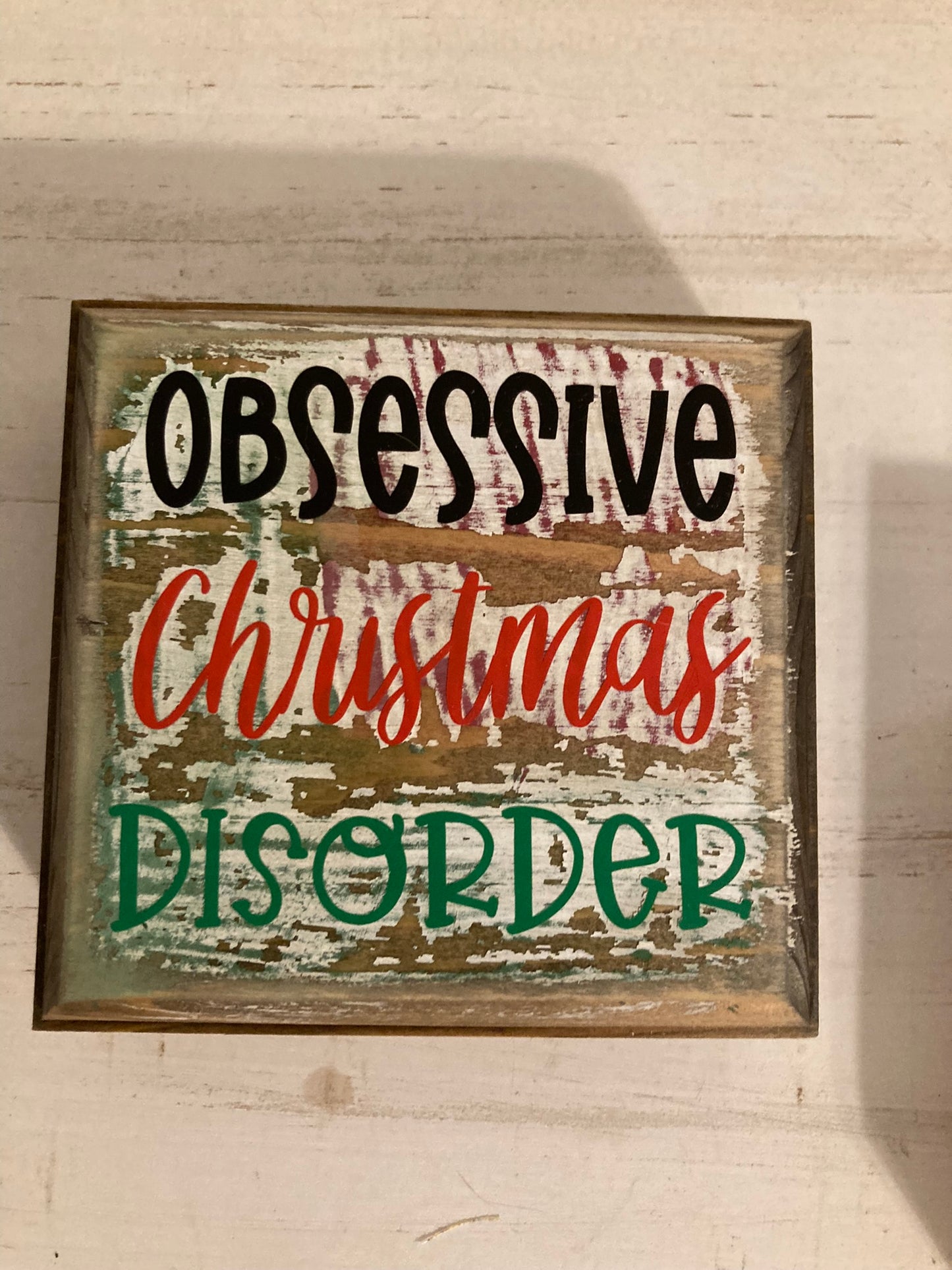 Custom Square Wood Sign