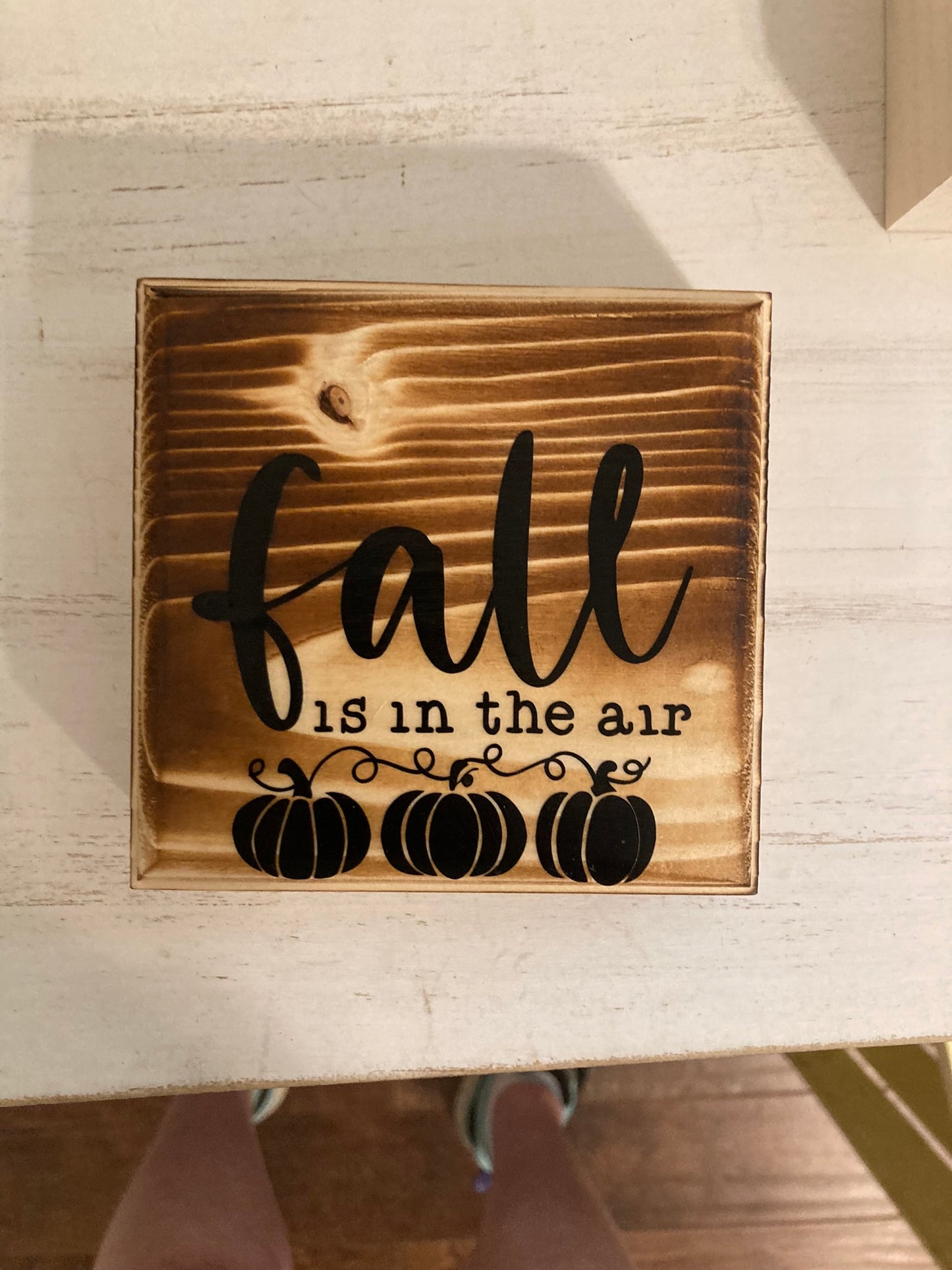 Custom Square Wood Sign