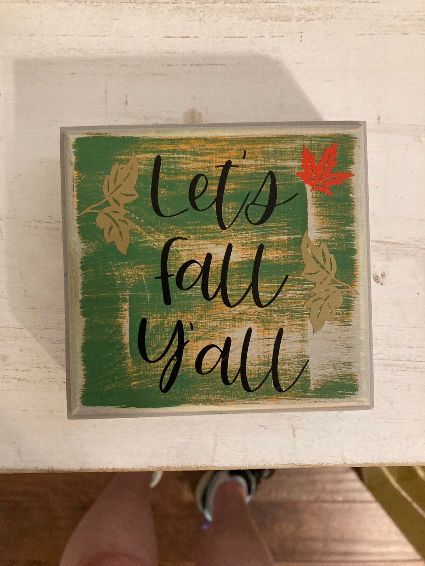 Custom Square Wood Sign