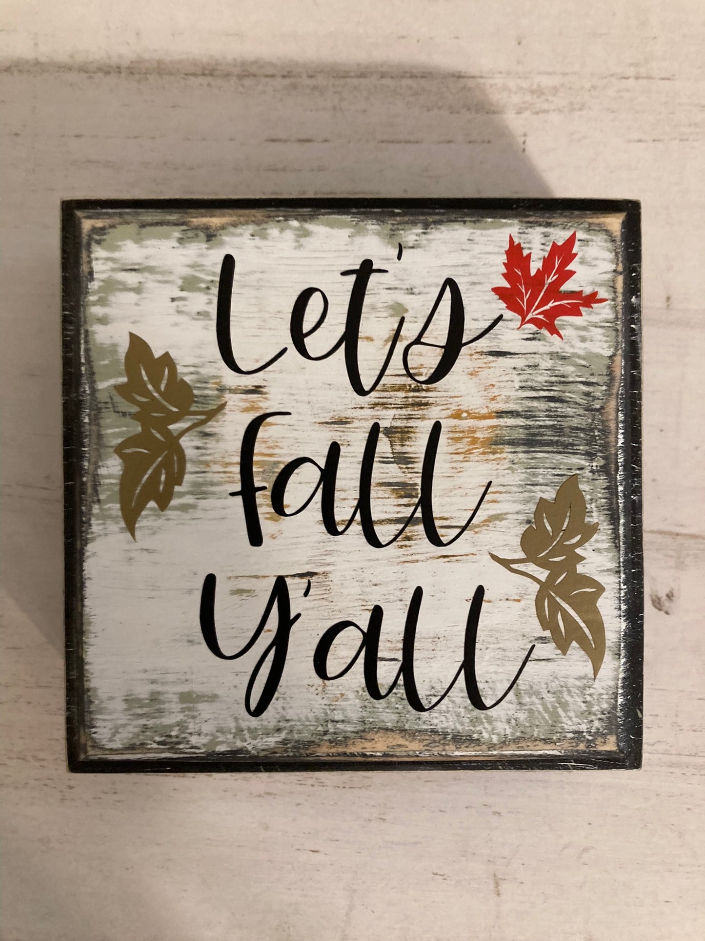 Custom Square Wood Sign