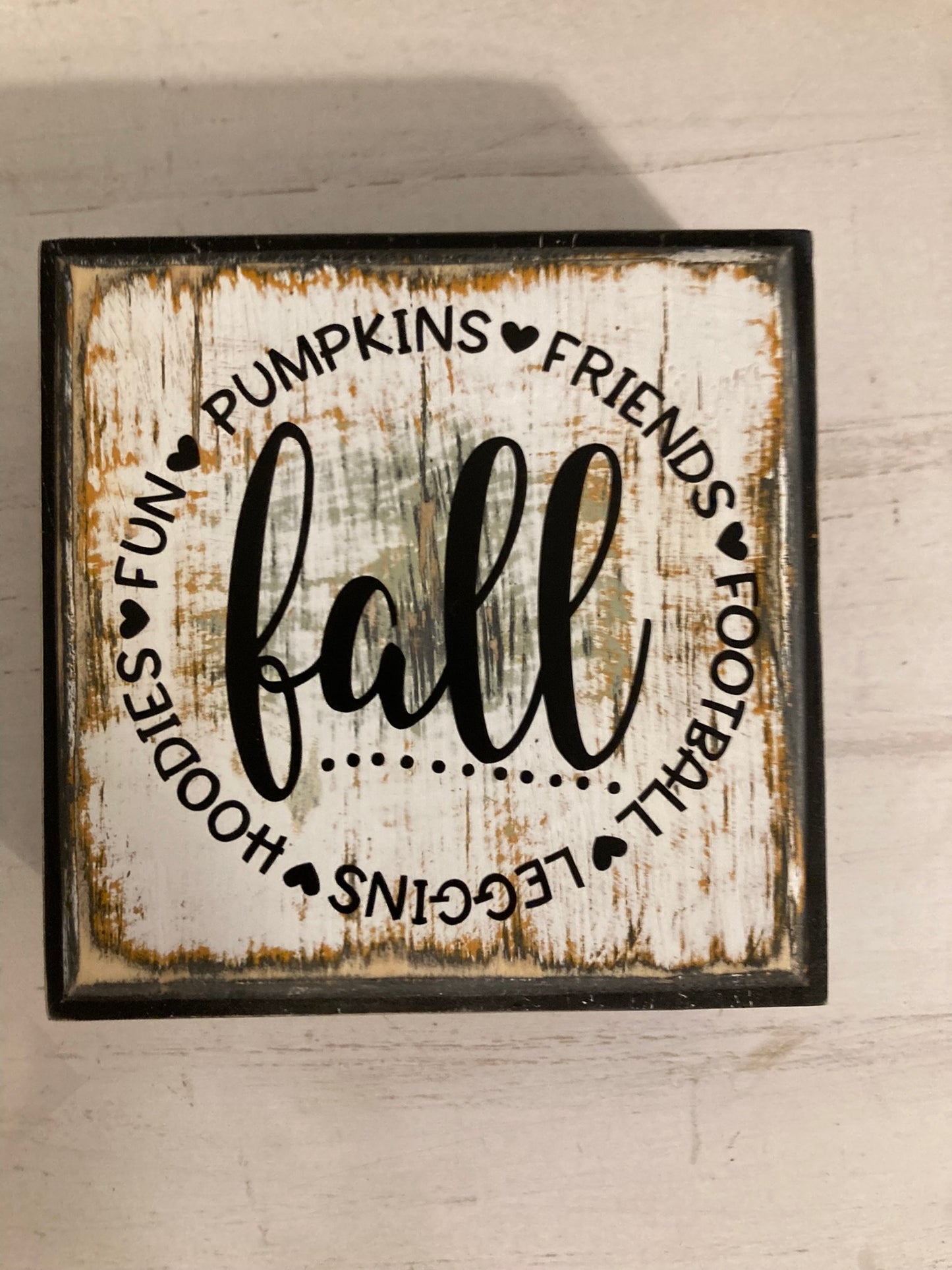 Custom Square Wood Sign