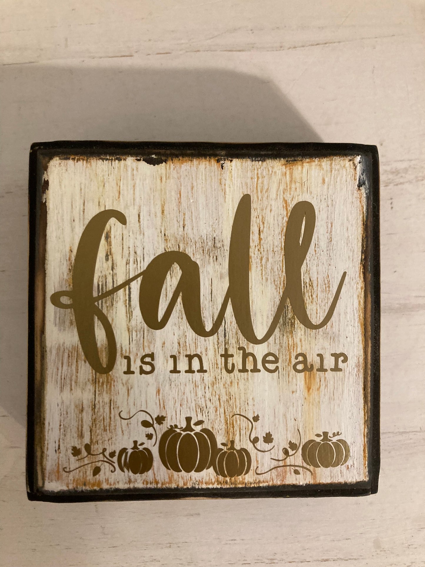 Custom Square Wood Sign