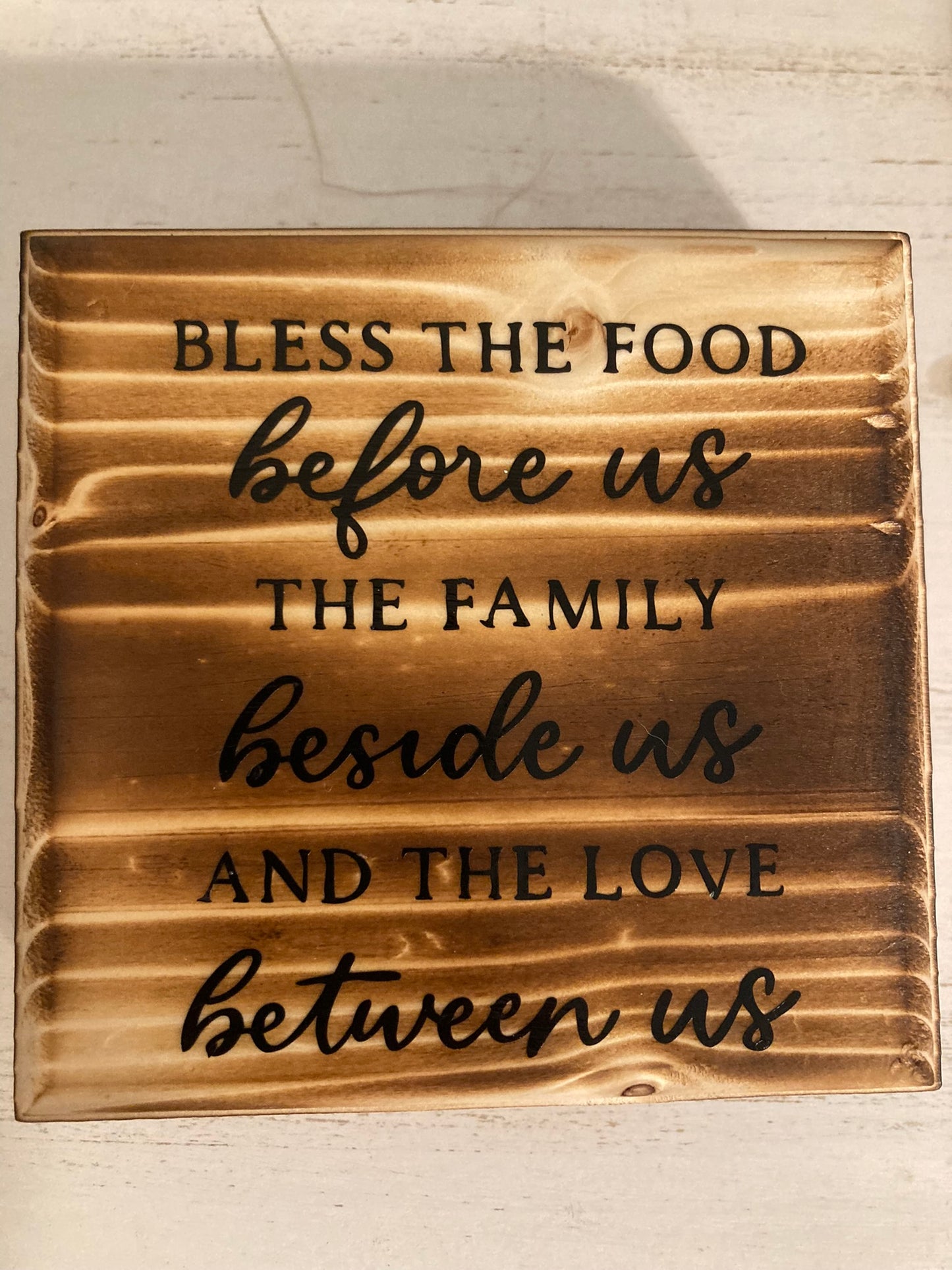 Custom Square Wood Sign