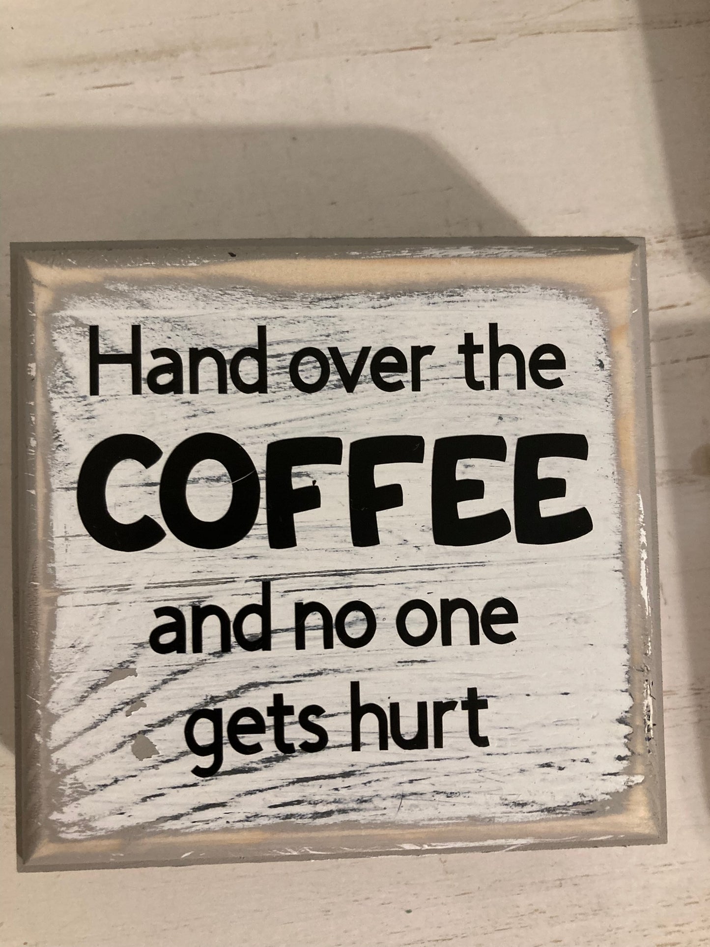 Custom Square Wood Sign