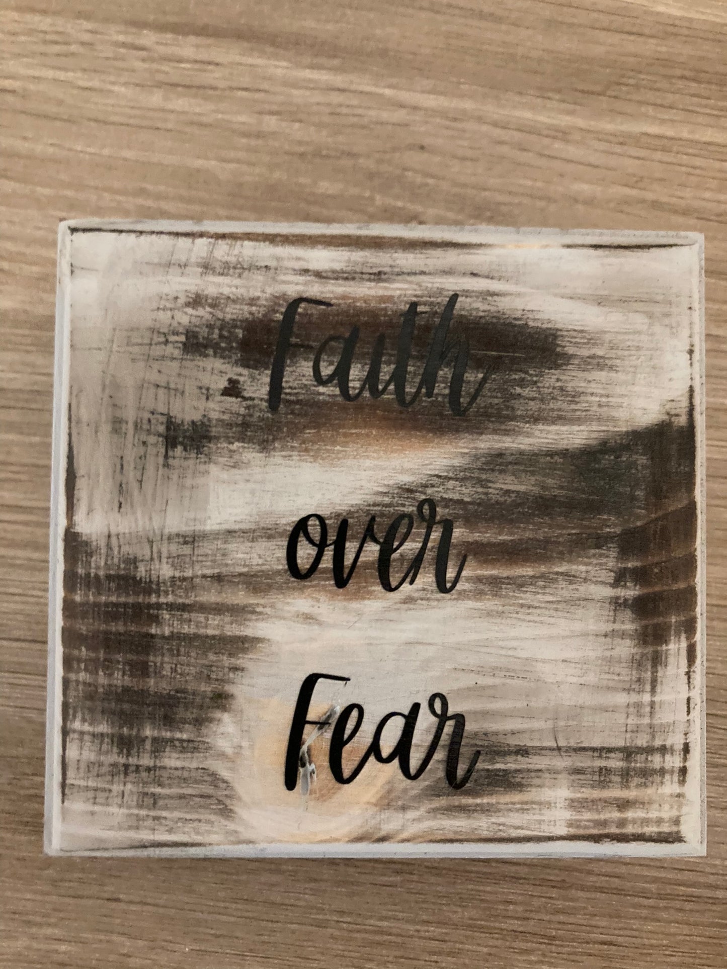 Custom Square Wood Sign