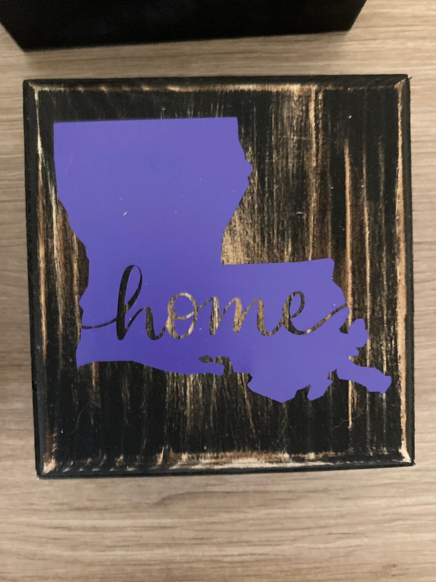 Custom Square Wood Sign