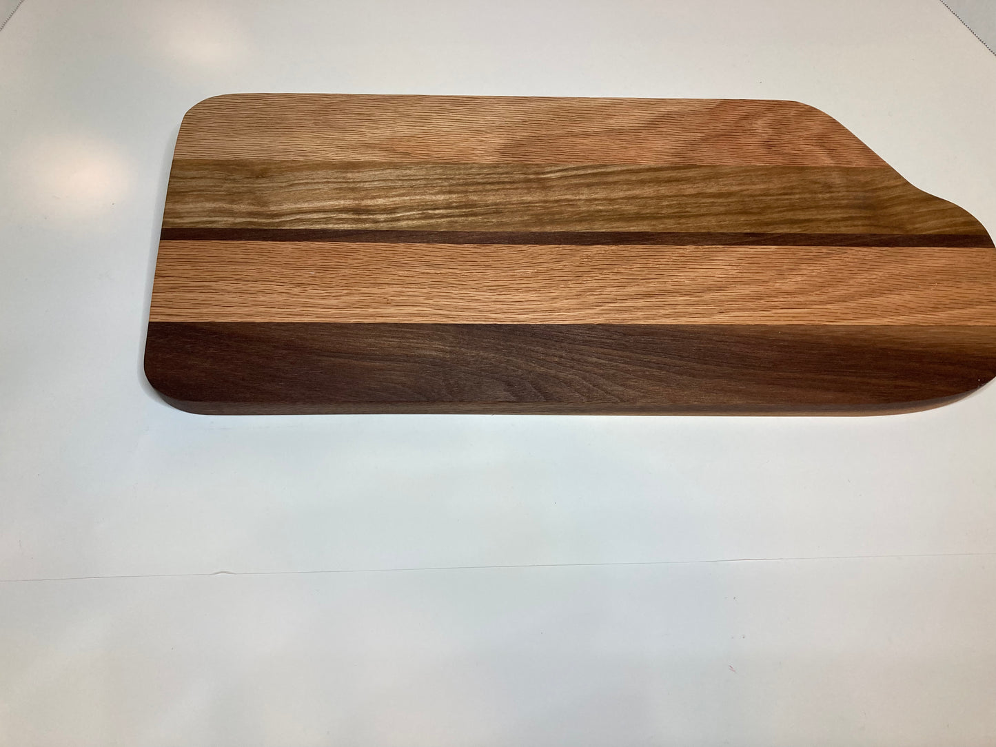 Cutting/Serving Board made from Walnut, Cherry, and Maple