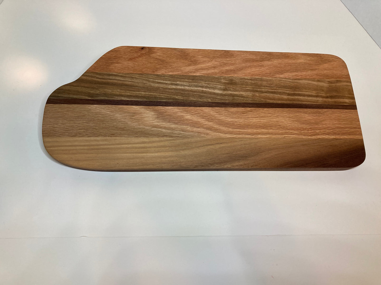 Cutting/Serving Board made from Walnut, Cherry, and Maple