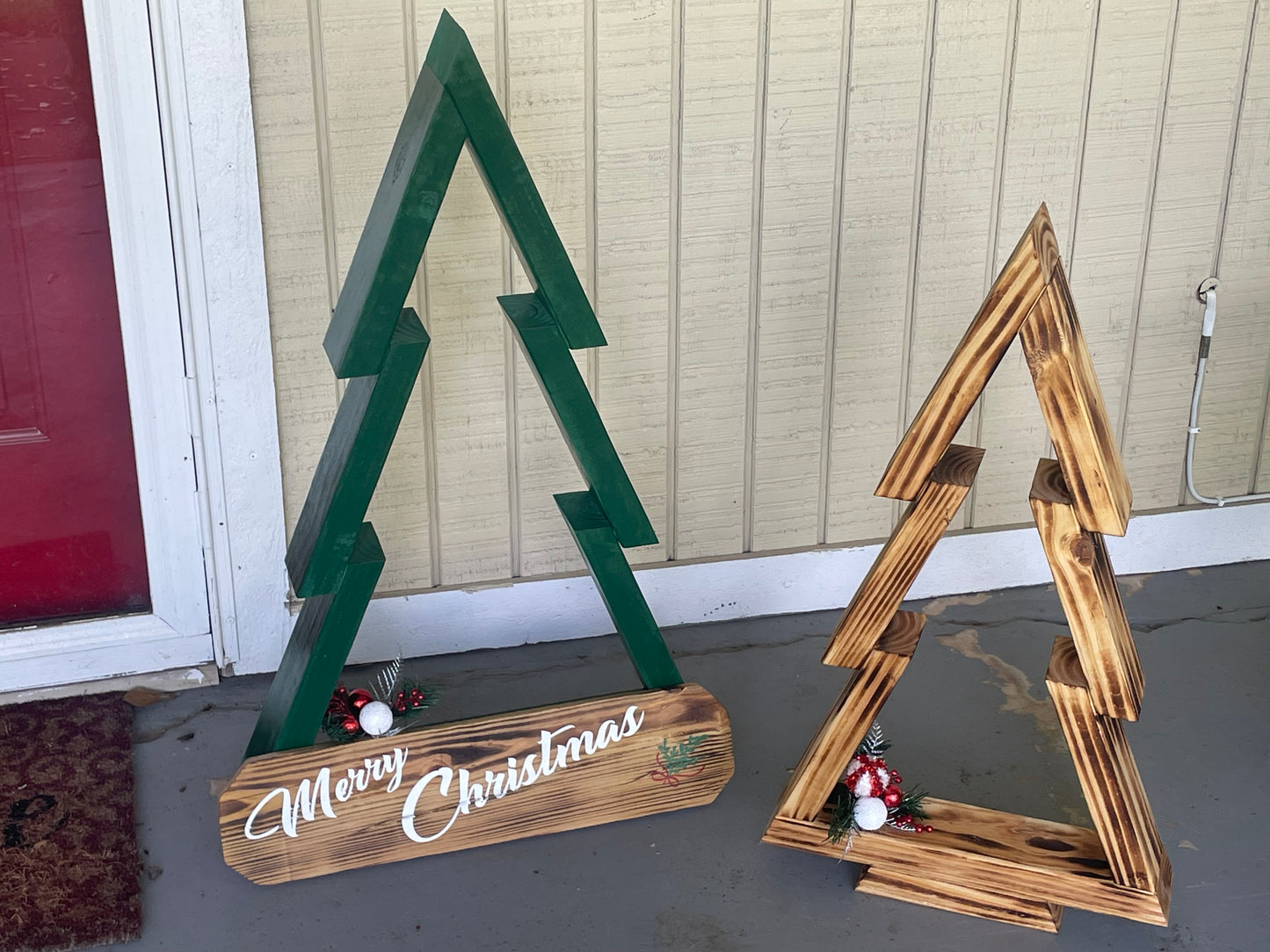 28 inch Wooden Christmas Tree